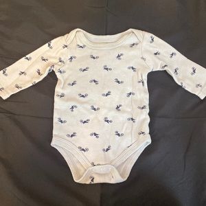 0-3 Months Light Grey Navy Dirtbikes